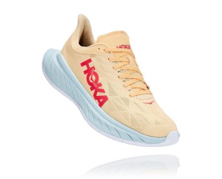 Hoka One One Carbon X 2 - Tenis Corrida Estrada Mulher Rosa | PT-2hwTtp7